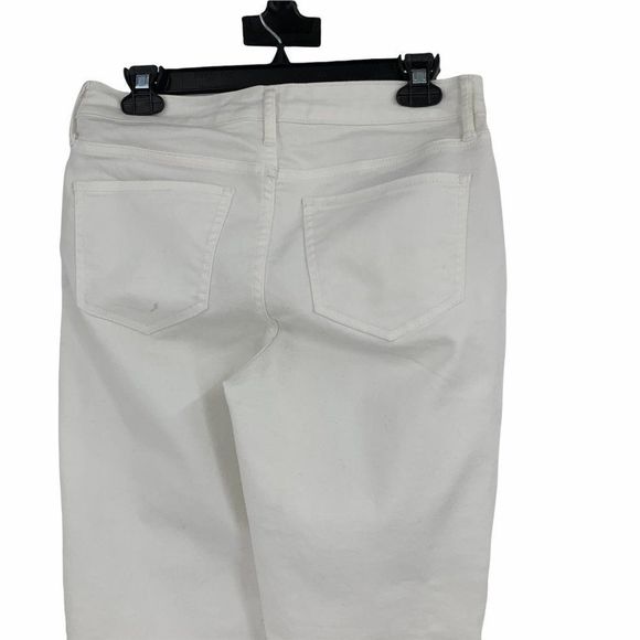 Women's Old Navy Jeans 9738 Sz 6 White Denim Super - Picture 4 of 10